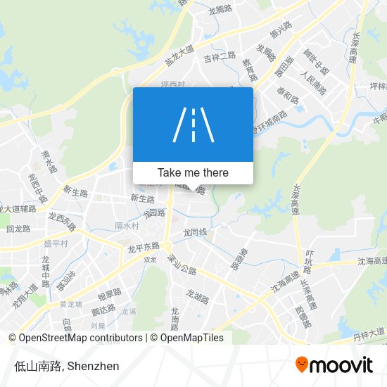 低山南路 map