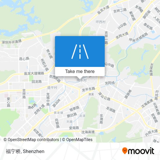 福宁桥 map