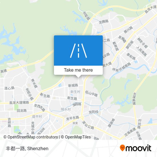 丰都一路 map