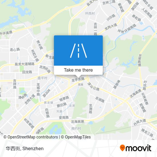 华西街 map
