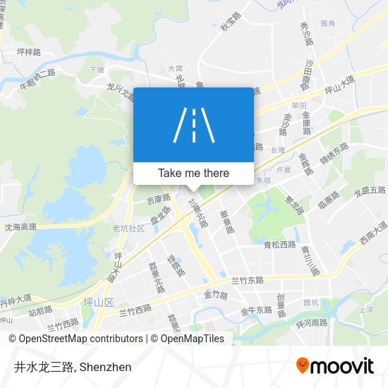 井水龙三路 map