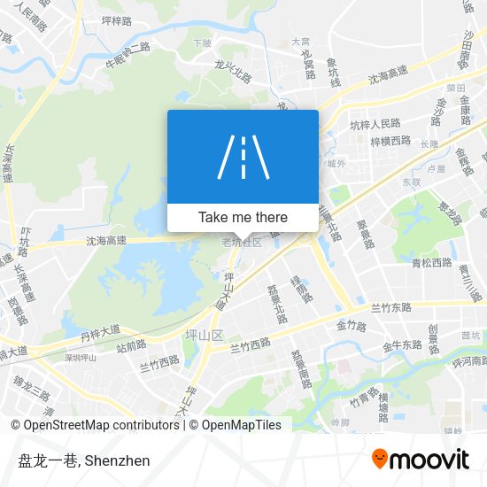 盘龙一巷 map