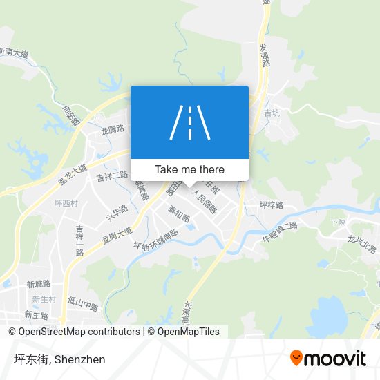 坪东街 map