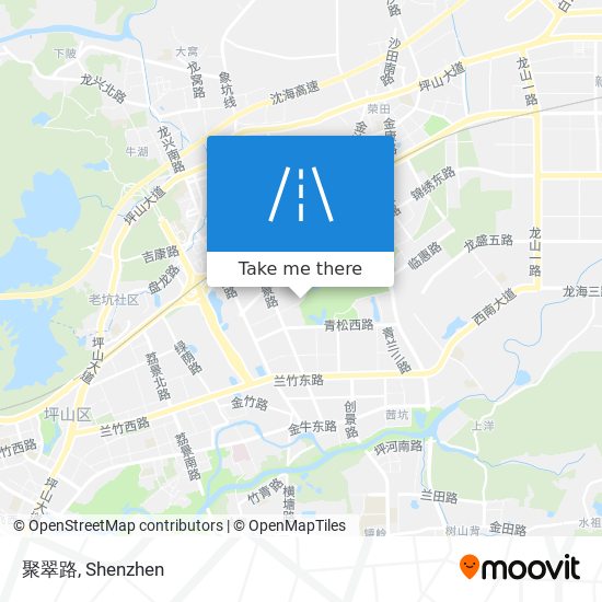 聚翠路 map