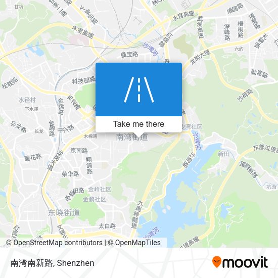 南湾南新路 map