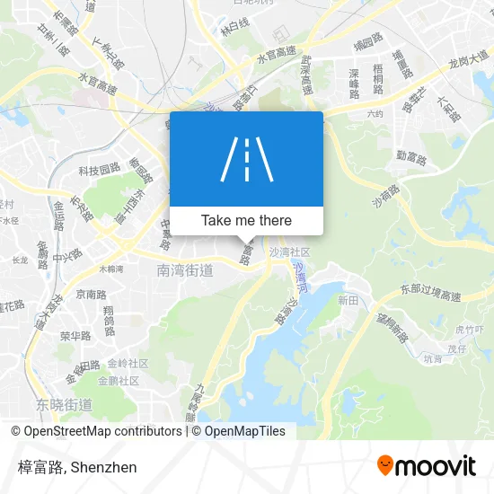 樟富路 map