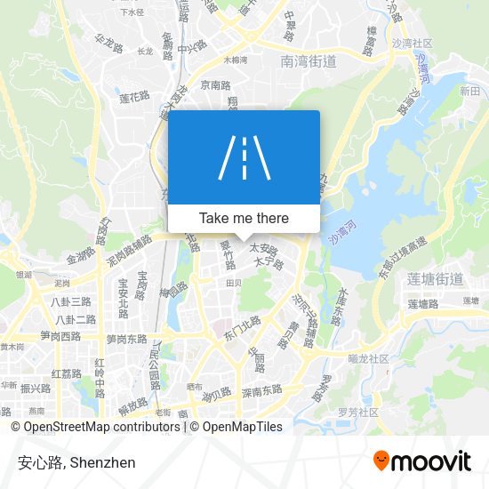 安心路 map