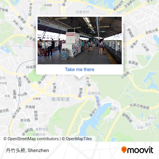 丹竹头桥 map