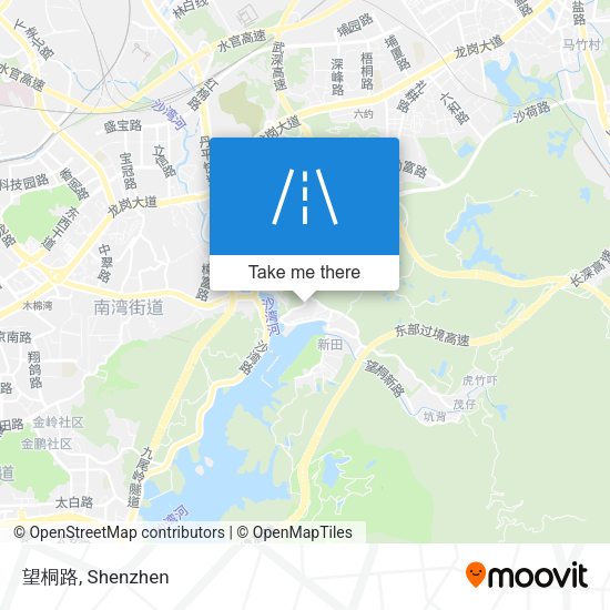 望桐路 map
