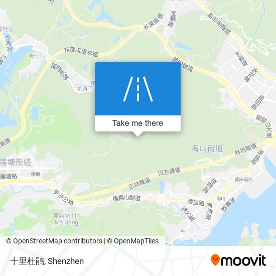 十里杜鹃 map