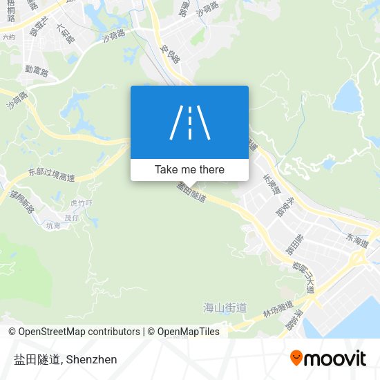 盐田隧道 map