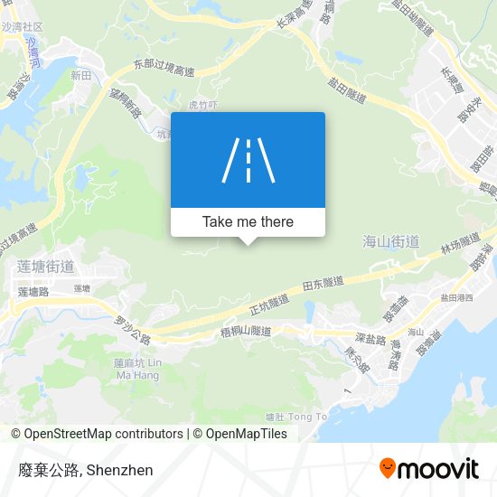 廢棄公路 map