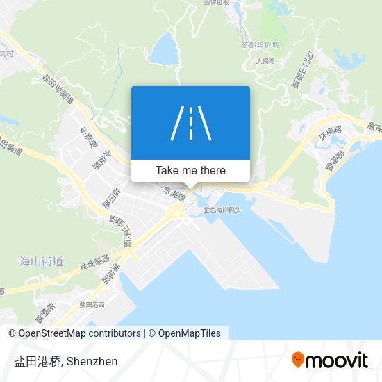 盐田港桥 map