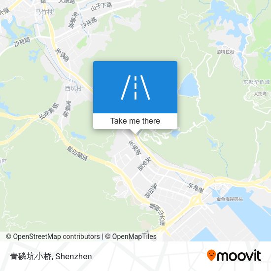 青磷坑小桥 map
