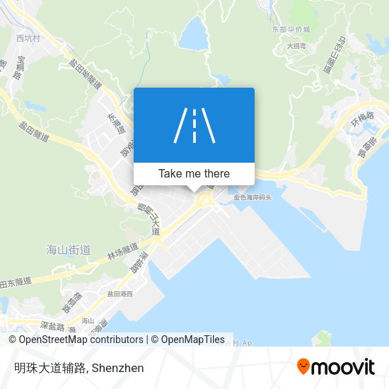 明珠大道辅路 map