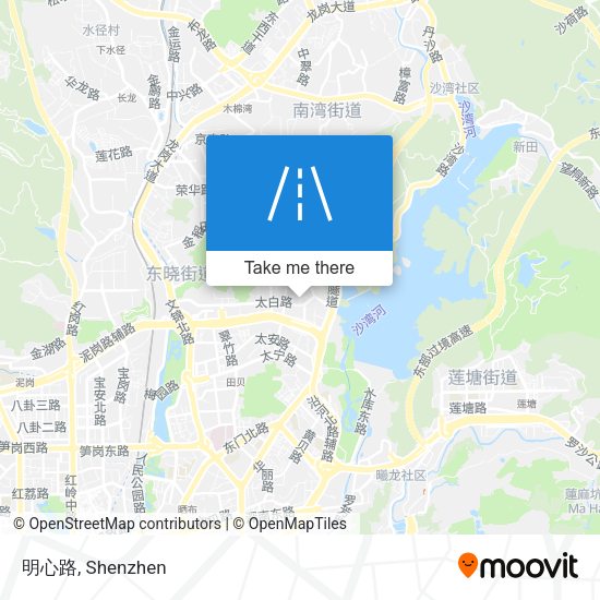 明心路 map