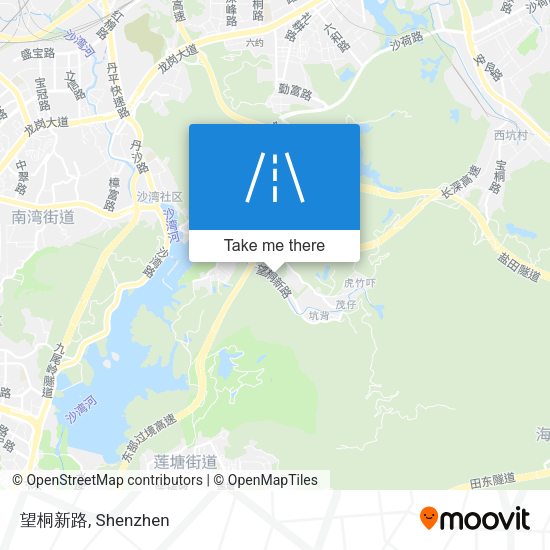 望桐新路 map