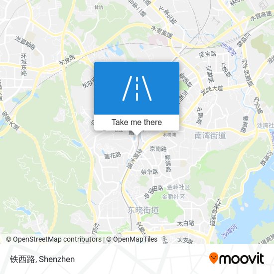 铁西路 map