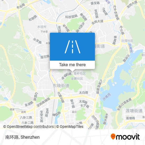 南环路 map