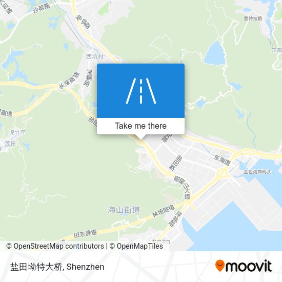 盐田坳特大桥 map