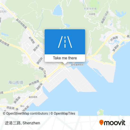 进港三路 map
