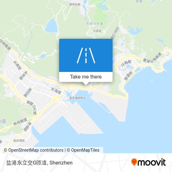 盐港东立交G匝道 map
