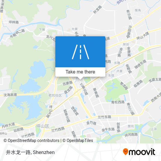 井水龙一路 map