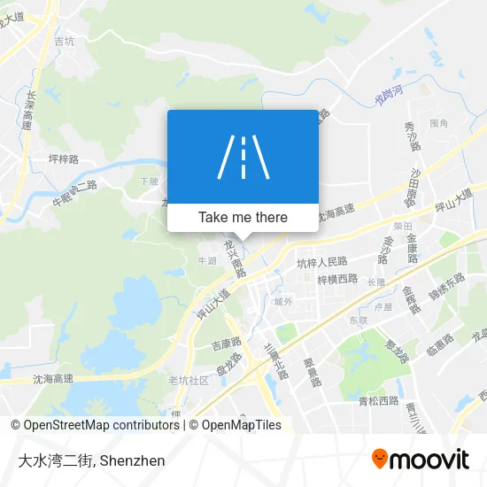 大水湾二街 map