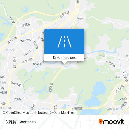 东雅路 map