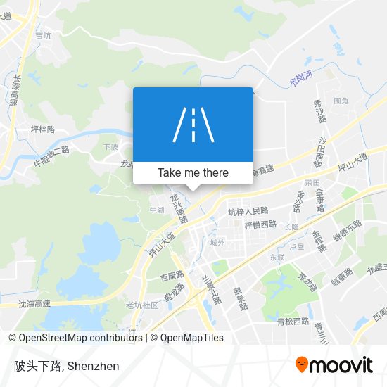 陂头下路 map