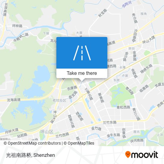 光祖南路桥 map