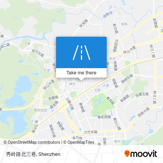 秀岭路北三巷 map