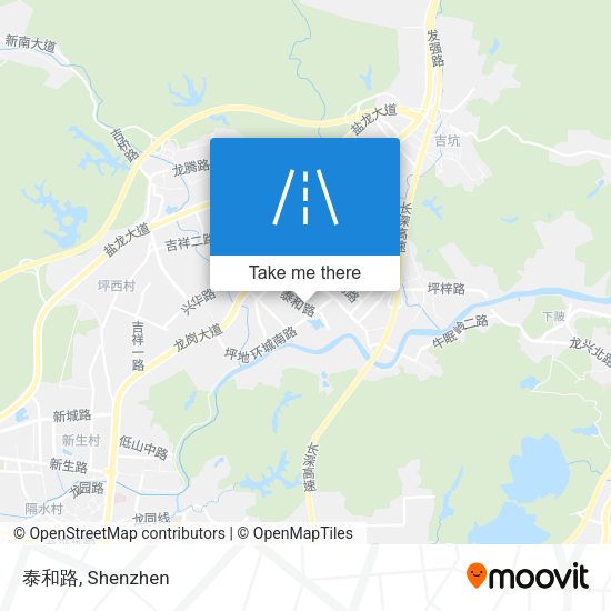 泰和路 map