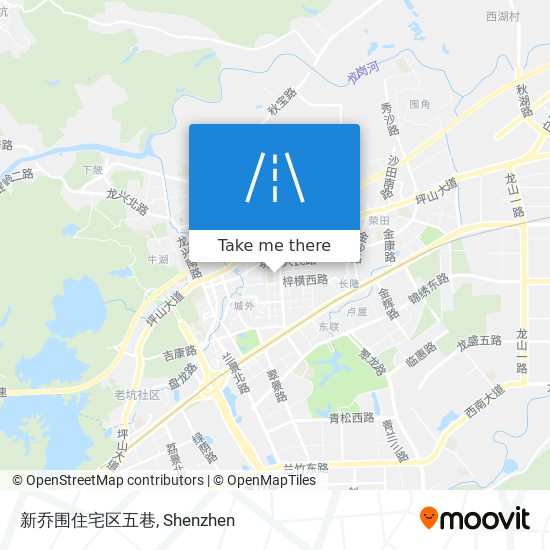 新乔围住宅区五巷 map