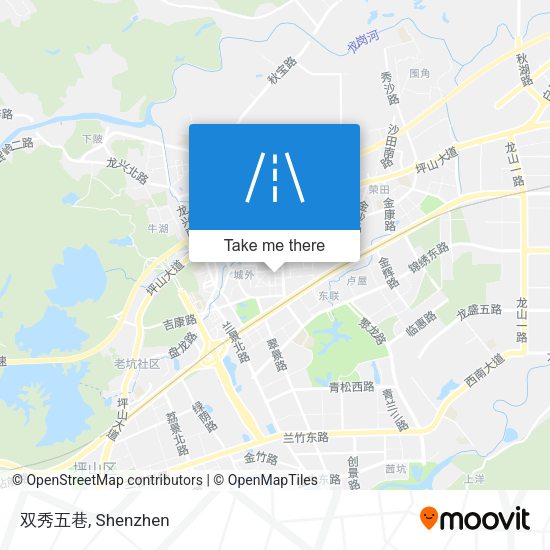 双秀五巷 map