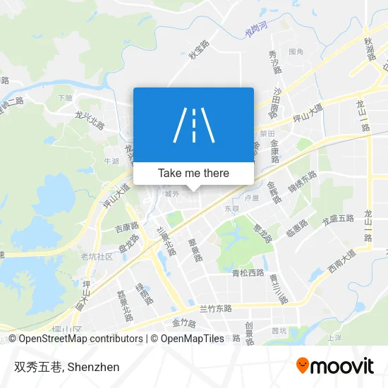 双秀五巷 map