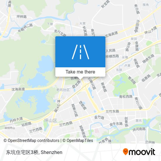 东坑住宅区3桥 map