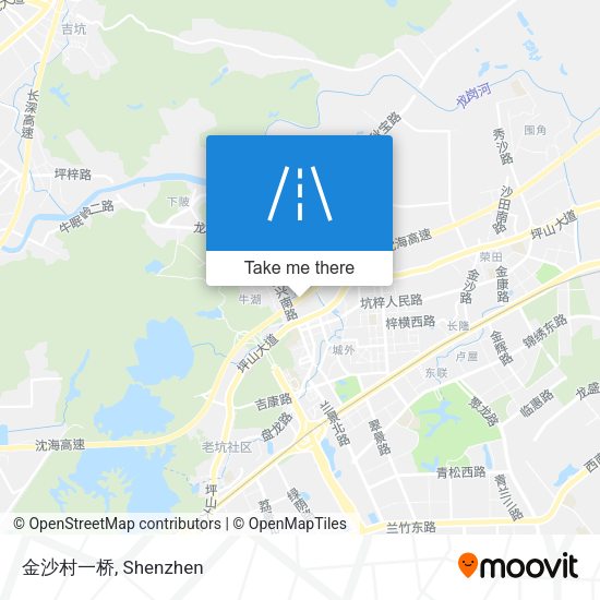 金沙村一桥 map