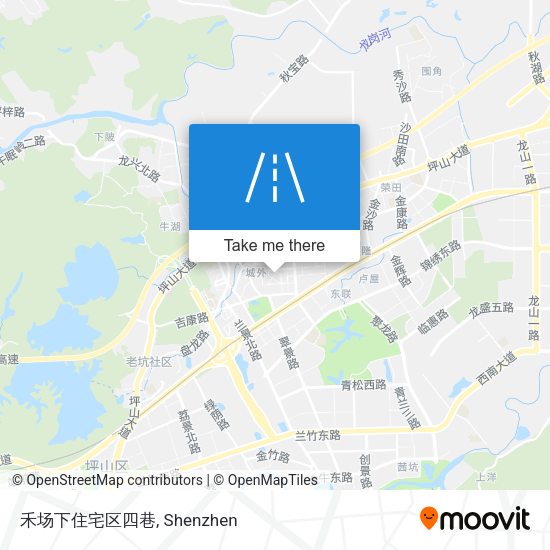禾场下住宅区四巷 map