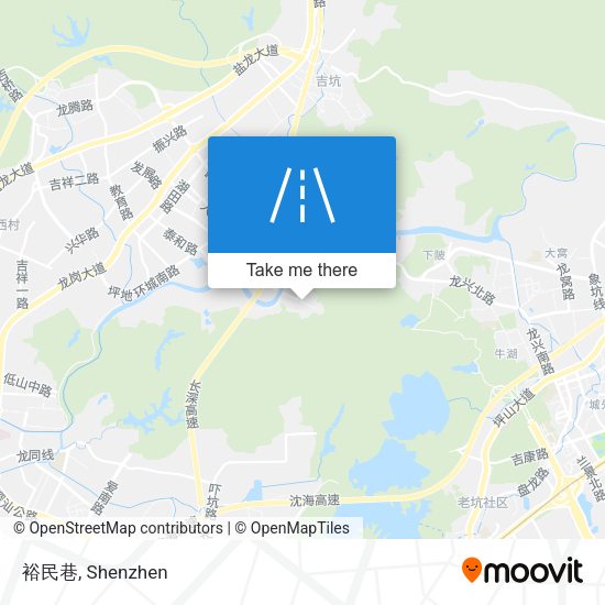 裕民巷 map