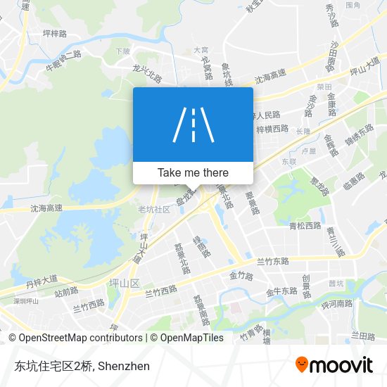 东坑住宅区2桥 map