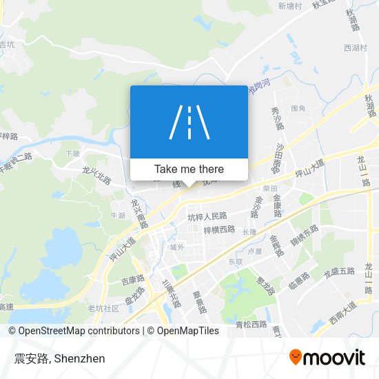 震安路 map