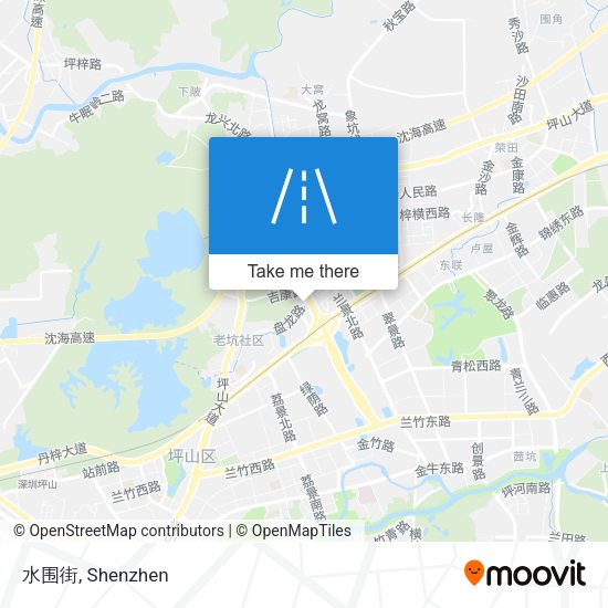 水围街 map