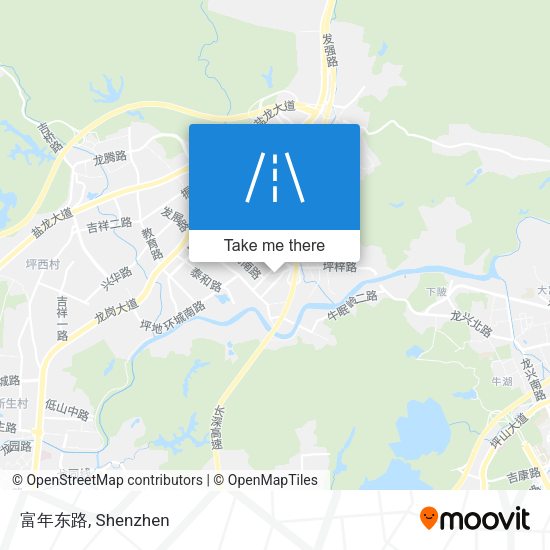 富年东路 map