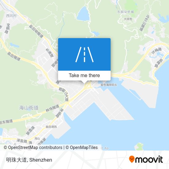 明珠大道 map