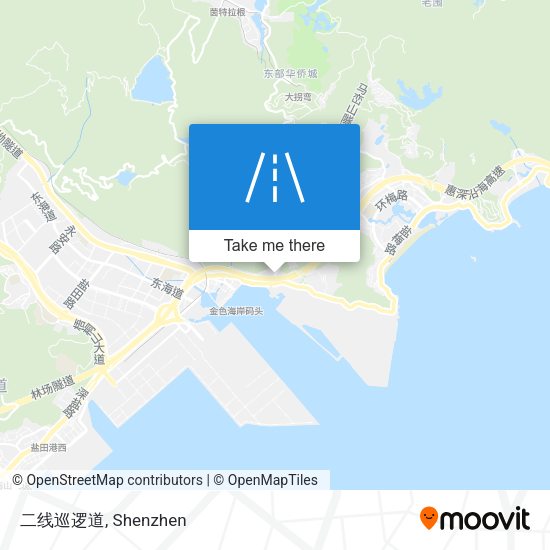 二线巡逻道 map