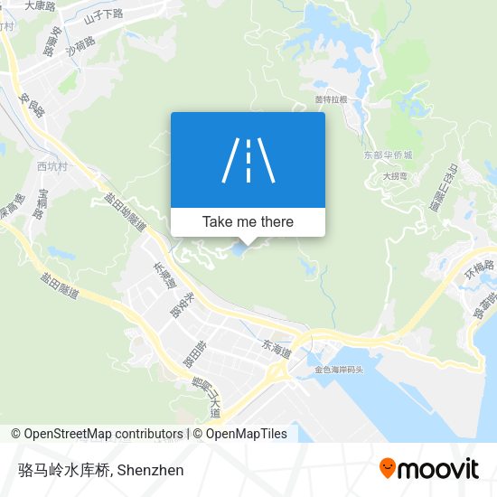骆马岭水库桥 map