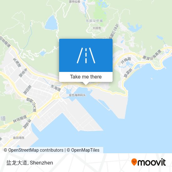 盐龙大道 map