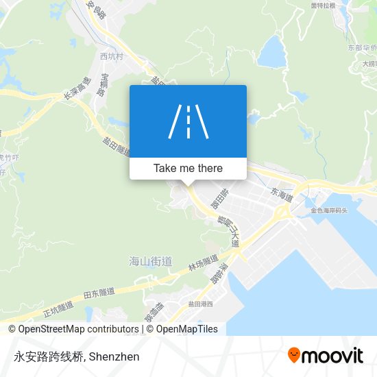 永安路跨线桥 map
