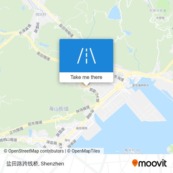 盐田路跨线桥 map